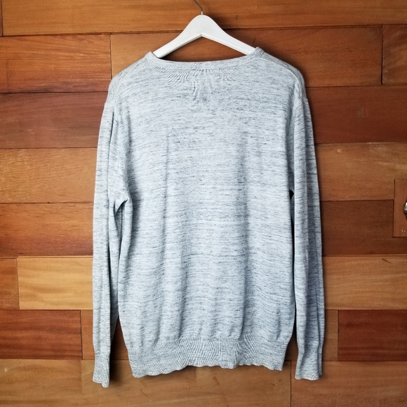 J Crew Factory gray sweatshirt size L - Picture 3 of 4